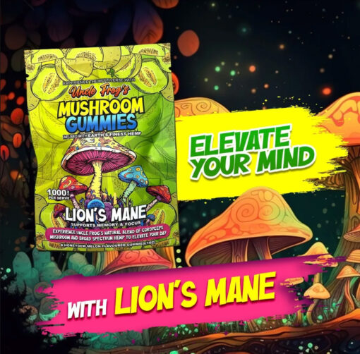 Uncle Frogs Mushroom Gummies 